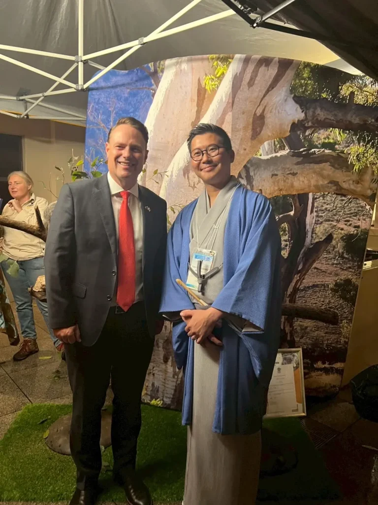 オーストラリアのブリスベンにてブリスベン市長にご挨拶させていただきました